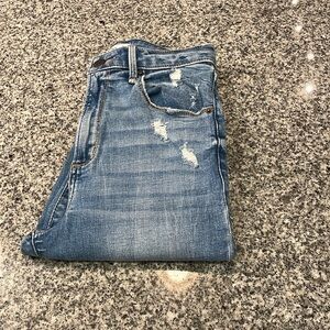 Curve Love Super Skinny Ankle High Rise Jeans